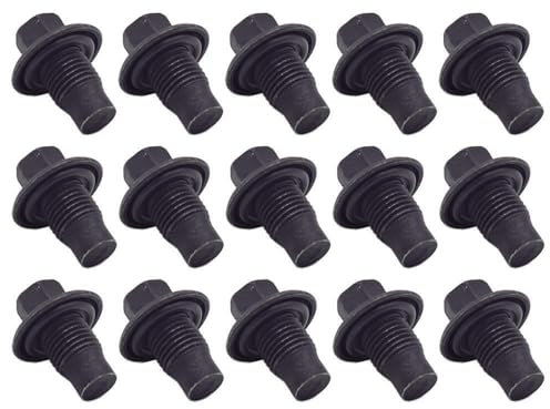 15 x YOU.S Ölablass-Schraube Verschlussschraube Schraube M14x1,5 mm Länge 34mm - 012.001
