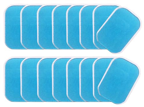 FackLOxc 16pcs Muskelstimulator Gel Pad Fitnessgelpad Für Fitnessgeräte Hochleitfähigkeit Hüfttrainer Gel Padersatz
