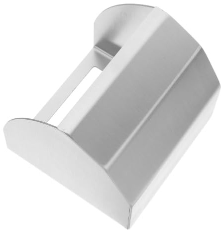 GATHINESS Couvercle Étanche en Acier Inoxydable Argenté pour Prise de Courant Protection Résistante aux Intempéries Structure Semi-ouverte pour Environnements Humides et Balcons