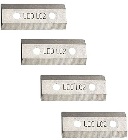 Spares2go Metal Blades compatible with Champion Garden Shredders BL1800 64mm (Pack of 4)