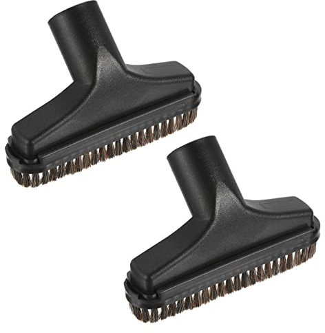 PATIKIL Vacuum Cleaner Hose Brush Attachment, 2 Pack 32mm 1-1/4 Inch Rectangle Vacuum Cleaner Hose Brush Replacement for Floor Carpet
