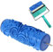 5in Pattern Paint Roller, Rubber Roller Texture Roller Tool with Beautiful Patterns Pattern Roller for Wall Decoration (ZZ0077 Flower)