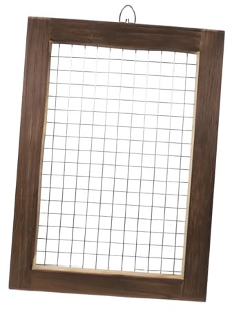 TOYANDONA Kiessieb Für Gartenarbeit Holzkompostsieb Sieb Für Erde Und Gartensieb Zum Filtern Geeignet Für Topf Und Garten Holzgartensieb Als Werkzeug