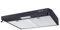 ROSIERES Hotte visière Casquette aspirante noire largeur 60cm débit d'air 348m3/h