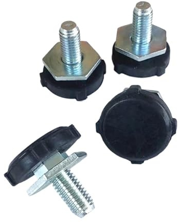 4pcs For Mid-ea For Lit-tle Sw-an Drum Washing Machine Fixed Feet Base Screw M10/ Rubber Balance Shock Absorption