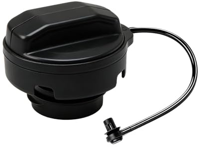 EVRBUL Tankdeckel mit halteband kompatibel mit VW Golf Jetta Bora, Audi A4 A6 A8, SEAT Ibiza Leon, Skoda Octavia, Ersetzt 1J0201550A, 1H0201553B