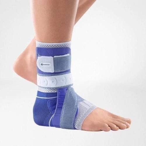 BAUERFEIND Malleoloc l Knöchelbandage Größe 3, Titan, Gerade, Größe 3
