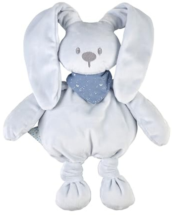 Nattou Couverture Lapin, Supersoft, 75 x 100 cm, Polyester, Lapidou, Turquoise