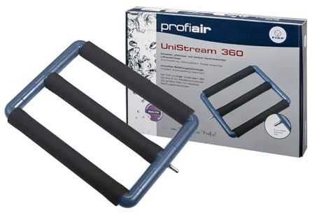 FIAP profiair UniStream 360 - Luftausströmer - Teichbelüftung - Material Porösgummi - Wasserbelüftung - Abmessung: 380 x 280 mm - für verschiedene Belüftungsanwendungen - Fischzucht - Teichwirtschaft