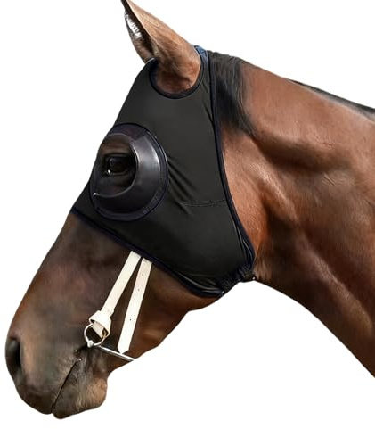 Augenschutz für die Augen, sandresistent, Netzgewebe, Augenschutz, für Wettkämpfe, Reiten, Outdoor-Reiten, Geschwindigkeitsveranstaltungen und Pferdesport