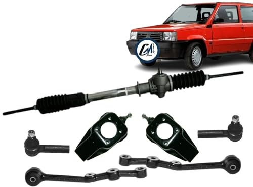 KIT COMPLETO SCATOLA STERZO GUIDA PER PANDA 141 4X2 4 BRACCI + 2 TESTINE