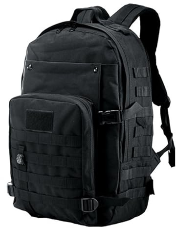 Ogetok Mochila Militar Mochila Táctica 40L, Mochila De Senderismo Resistente Mochila Grande De Asalto De 3 Días Del Ejército Mochila Molle Del Ejército Mochila De Día Para Hombres Y Mujeres, Negro