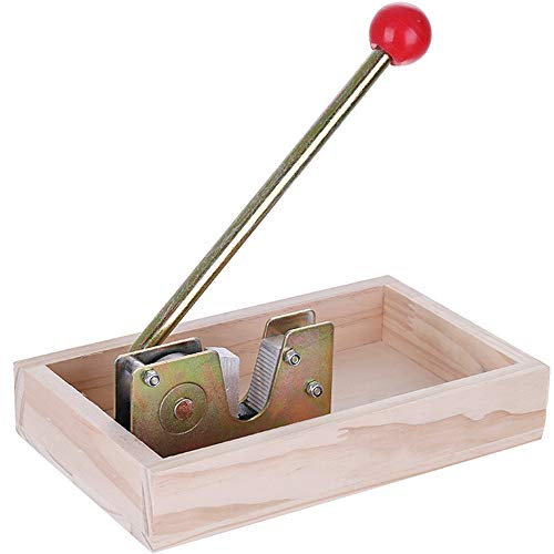 Cascanueces Pinzas for nueces Cascanueces, máquina peladora de abridor de macadamia resistente con mango de Metal duradero for avellanas y almendras, 1 Uds. Desgranadora de nueces