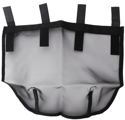 Horse Fly Nose Net, Breathable Horse Nose Filter Nose Cover for Horse Reduces Head Shaking, Adjustable Mesh Nose Cover Fly Mask for Livestock Sensitive Nostril