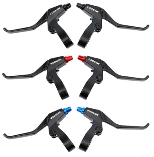 Besttoolifes Palancas de freno de carretera de aluminio ultraligeras de 4 dedos, estilo para bicicletas de montaña sensibles, plegables, más eléctrico, fácil de usar, aleación de frenado y rendimiento