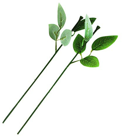 Artibetter Grün 30st DIY Blumenarrangement Picks Papierblumen Basteln Halter Für Blumenstiele Künstlicher Blumenstiel DIY Blumenstrauß Stiele Blütenstielschneider Halterung Braut Grüne