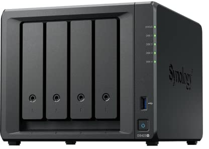Synology DiskStation DS423+ Unità di archiviazione collegata alla rete (nero)