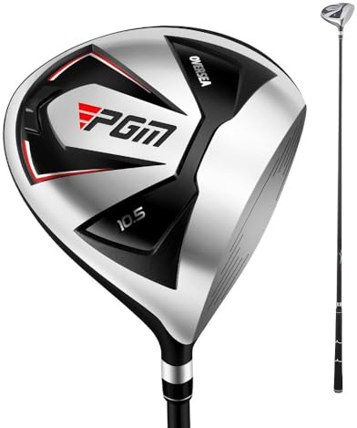Golfförare för vänster- eller högerhand, 60 g ultralätt kolskaft för män och kvinnor #1 Fairway golfklubba, trä, sport och utomhus (höger, svart)