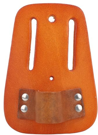 Baxnore Cowhide Leather Axe Holster Hammer Tool Pouch Premium Waist Mounted Holder for Outdoor Work Camping Durable Leather Construction 14.5x10.5cm