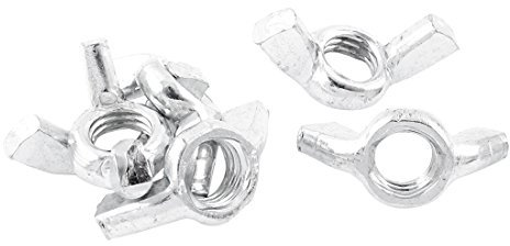 Aexit M8 Elektro- & Handwerkzeuge 8mm Gewinde Edelstahl Flügelmutter Schmetterlings Flügel Nüsse Handwerkzeuge 6Stück de