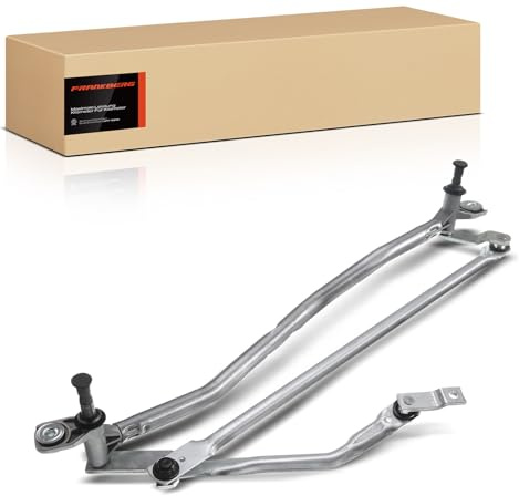 Frankberg Scheibenwischer Wischergestaange ohne Motor Vorne 4F1955023A | Kompatibel mit A6 4F2, A6 Allroad 4FH, A6 Avant 4F5 C6, A6 Allroad 4FH C6, A6 Avant 4F5