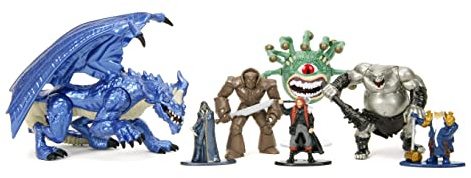 Dungeons & Dragons 1.65 Mega Pack Die-Cast Collectible Figures, Toys for Kids and Adults