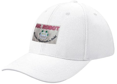 CIZIEOE Baseball Cap Gorra de béisbol MR.Robot, Casco de Seguridad de Lujo, Gorras para Mujeres y Hombres