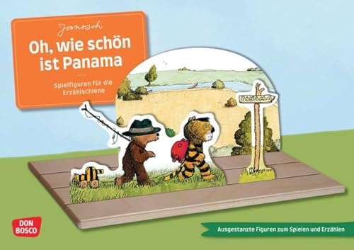 Oh, wie schön ist Panama. Erzählschienen-Figurenset: Ausgestanzte Spielfiguren und Skript. Sprachförderung in Kindergarten und Grundschule. Der ... die Erzählschiene: Bilderbuch-Geschichten)