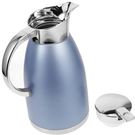 DIYEAH Double Layer Insulated Kettle Stainless Steel Style Thermal Bottle for Hot Drinks