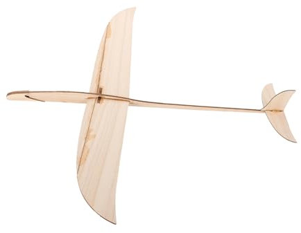 Alasum Wooden Hand Thrown Airplane Easy to Throw and Fly Stable Flight Long Glide Distance for Indoor Boys and Girls Adults Airplane Gliders