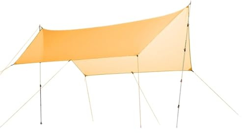 GIYXHU Telone da Campeggio Telo in Nylon Rivestito in Silicone su Due Lati Tende da Sole Tende da Spiaggia Pergola Tende da Sole Baldacchino Rainfly Camping Sunshelter