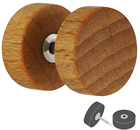 Treuheld Piercing Fake Plug - Holz - Hellbraun [02.] - 1.0 x 8 mm