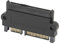Adaptador Raid de Unidad de Disco Duro SATA, SAS de 22 Pines a SATA de 7 Pines con convertidor de Puerto de alimentación de 15 Pines, hasta 6 Gbps Compatible con SATA III(Negro)