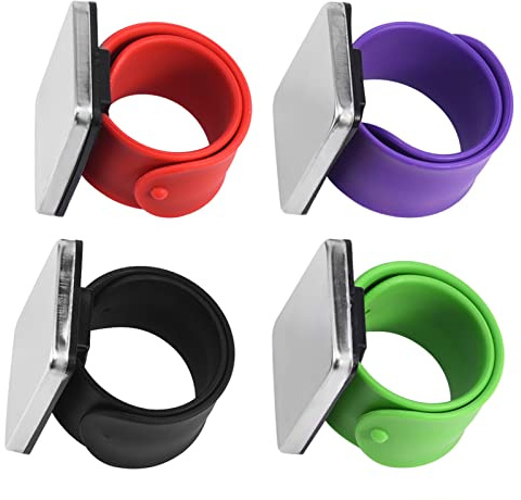 Hair Grip Holder, Hair Styles Adjustable Magnetic Wrist Band, Hair Styles Adjustable Magnetic Wrist Bandhair Grips for Hairdresser Barbers(#3-black)
