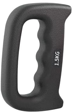 Baoblaze Handgewicht-Boxhantel, ergonomische Handgewicht-Griffhantel für Pilates, Gehgeschwindigkeit, Schattenboxen, 1.5 kg