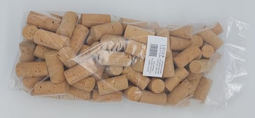 LIEGE + Créations 100 Korken Natur 49 x 24 mm für Dekoration und Basteln