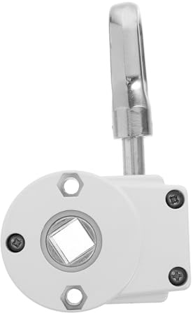 Markisengetriebe Ersatzteil Weiß, aus Aluminiumlegierung und Stahl | Kurbelgetriebe für Sonnenschutz, Easy Adjustment, Heavy Duty, Sicherer Halt, Vielseitig Kompatibel