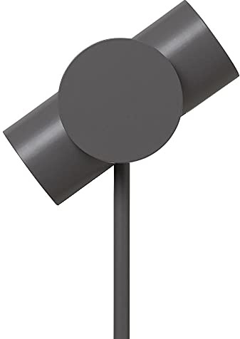 blomus Schreibtischleuchte Stage S, Tischleuchte, Lampe, Aluminium matt pulverbeschichtet, Kunststoff, Warm Gray, 47 cm, 66182