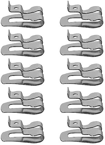 10er Pack Gürtelclip Haken Für 18-V-20-V Bohrschrauber N268241 N169778 DCD980 Tragbarer Werkzeuggürtelhaken Aufbewahrungshalter 42-70-0490 Modellnummer 2401-20 Akkuschrauber 2407-20 Bohrschrauber