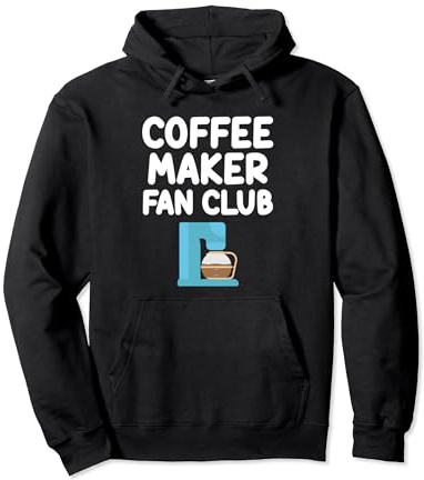 Cafetera Fan Club Drip Espresso Prensa francesa Cold Brew Sudadera con Capucha