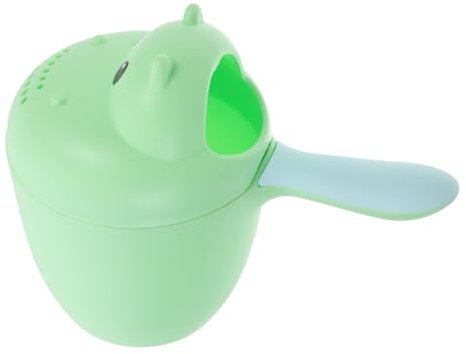UPKOCH Hippo Shampoo Rinse Cup Babygerechter Duschbecher Für Sanftes Haarewaschen Praktischer Wasserfall-rinser -freies Material Für Babybadewanne