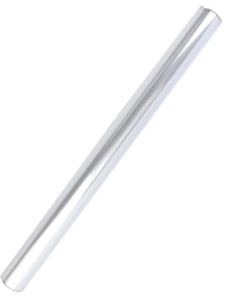 CONGARTENO Pellicola Trasparente in Cellophane 44 CM per Imballaggio Regalo Confezionamento Fiori e Artigianato Rotolo Resistente per Natale Matrimoni e Compleanni