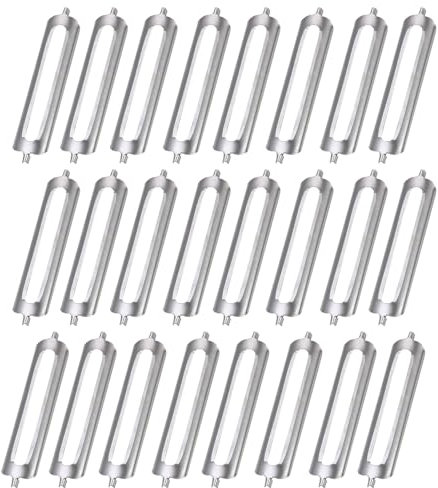 24 Stück Sparschäler Tupper, Schäler für Tupperware, Sparschäler Ersatzklingen Spargelschäler Ersatzklinge, Gemüseschäler, Bester Blade Den, Doppel Ersatzklingenes Famos, Orangenschäler
