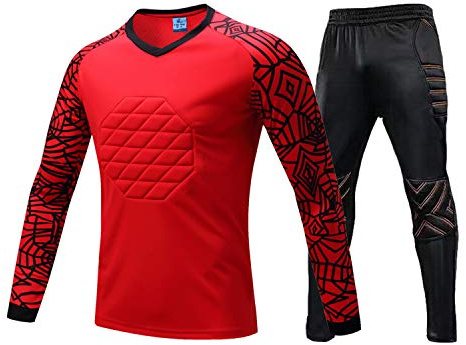 Rayauto Maglia da Portiere da Uomo con Imbottitura in Schiuma e Pantaloni protettivi Spessi, Sandali Adventure Seeker, Punta Chiusa - T - Bambini, Small