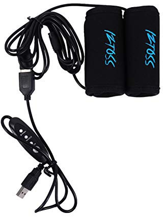 YARNOW Heated Motorcycle Grip Usb-handgriffheizung Mit Temperaturregelung Neopren-handschutz Für Motorräder Praktisches Zubehör Für Warme Hände Im Winter Einfache Installation