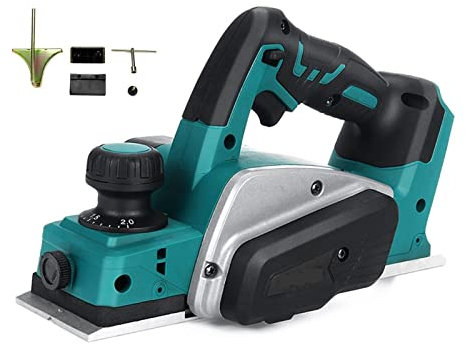 Raboteuse électrique sans Fil 18V, 15000r/min, avec clé, Batterie Rechargeable 18V, Coupe du Bois