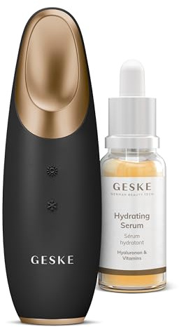 GESKE | SmartAppGuided™ Warm & Cool Eye Energizer | 6 in 1 + GESKE Hydrating Serum | Set mit passender Kosmetik-Zugabe | Beauty-Bundle