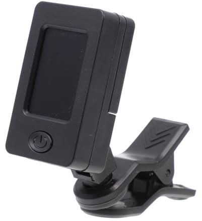 UPKOCH Practical Tuning Tool for Guitar Violin Ukulele Accurate Electronic Tuner Bright Display for Musicians to Adjust and Tune Instruments Efficiently