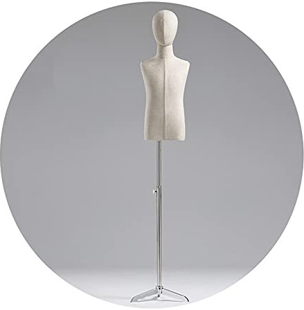RAABYU Schaufensterpuppe, 104–157 cm, höhenverstellbar, Kleiderständer, alte Schaufensterpuppe, für Bekleidungsgeschäfte, Dekorationsrequisiten, 4 Modelle