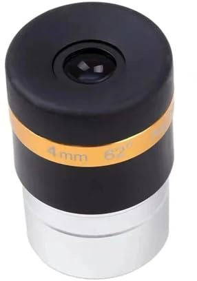 Teleskopzubehör Teleskop Okular Zubehör 4mm/10mm/23mm 62 Grad 1,25 Zoll Sphärische Weitwinkel Teleskopokular(4mm)